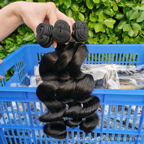 Raw cuticle aligned human hair supplier wholesale raw virgin hair bundles mink Brazilian human hair extension vendors